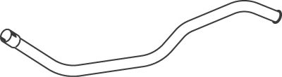 DINEX 53632 Exhaust Pipe